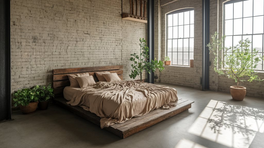 Przemiana Sypialni – Od Surowego Industrializmu Do Organicznego Stylu Przemiana Sypialni – Od Surowego Industrializmu Do Organicznego Stylu