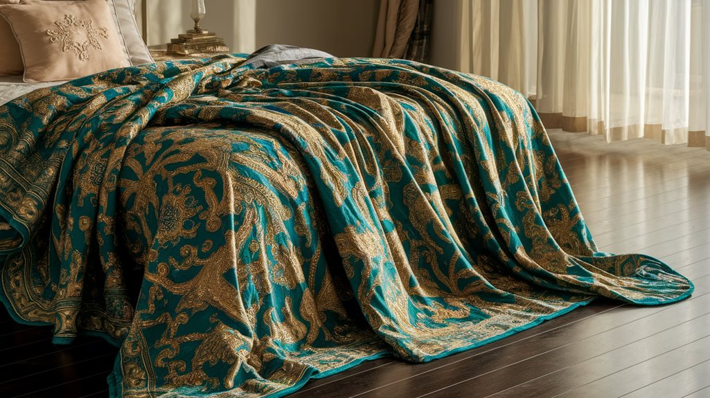 estetyczny wpływ narzuty na łóżko zbadany