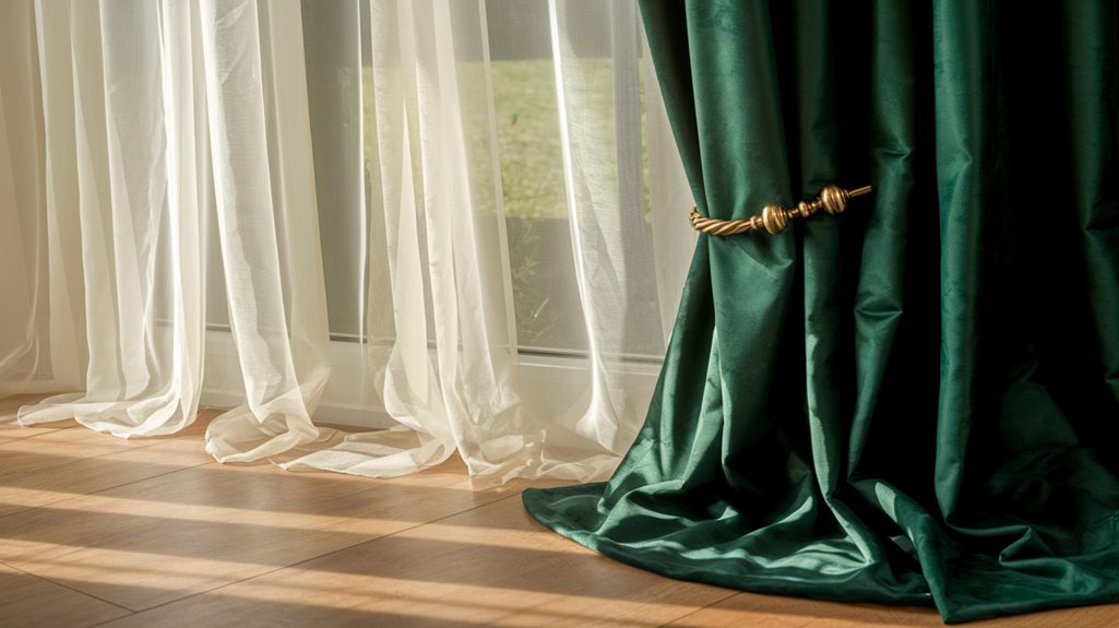 uzupełniające się tkaniny i kolory