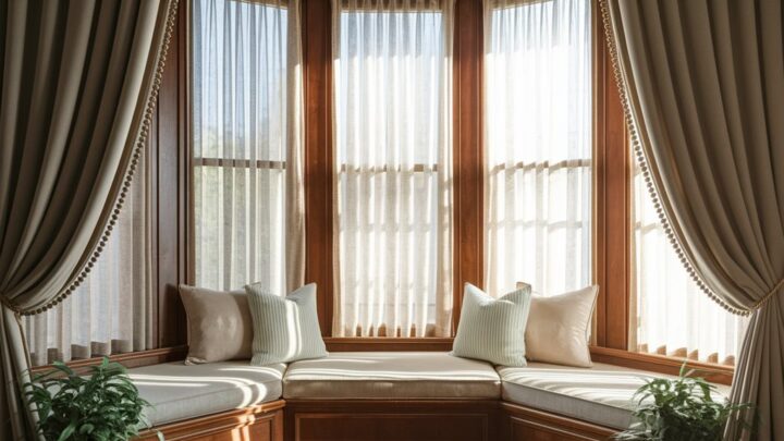 Praktyczne Wskazówki Dotyczące Aranżacji Zasłon W Oknie Wykuszowym