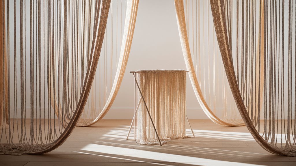 techniki suszenia firanek makaronowych