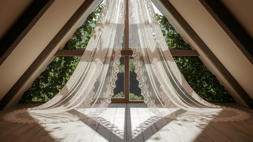 eleganckie zasłony filtrujące światło