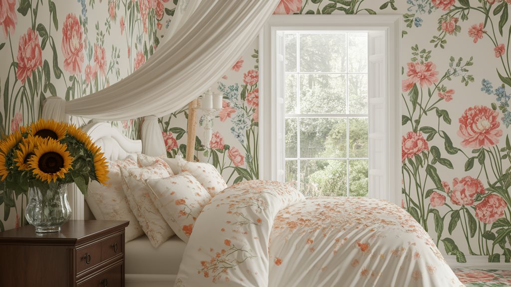 Sypialnia w Kwiatach – Jak Wykorzystać Motywy Kwiatowe?