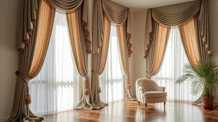 Czy lambrekiny wracają do mody jako modna dekoracja okienna?