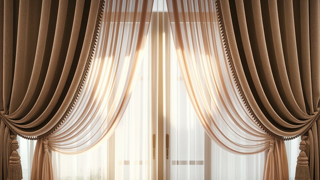 techniki warstwowej dekoracji okien