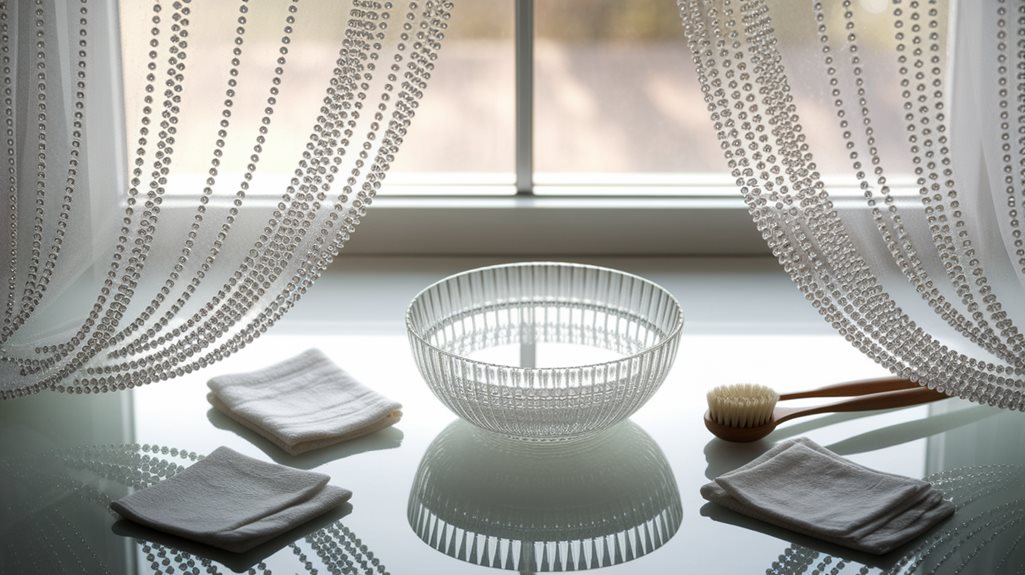 przygotowanie do prania zasłon