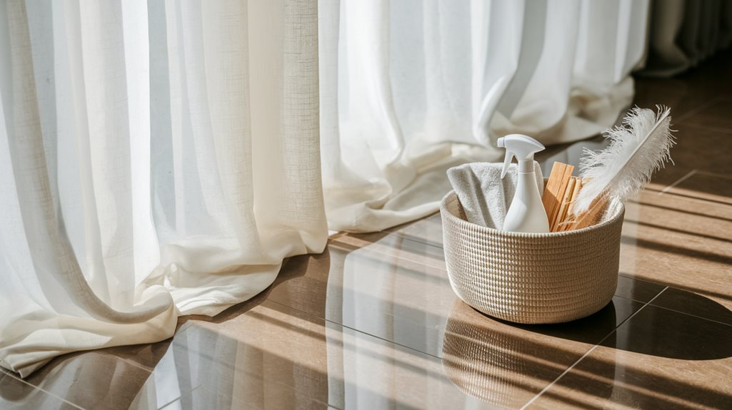 porady dotyczące regularnej konserwacji zasłon