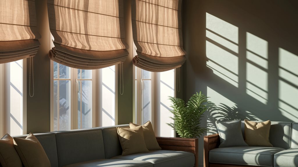 wybór tkaniny do rolet rzymskich