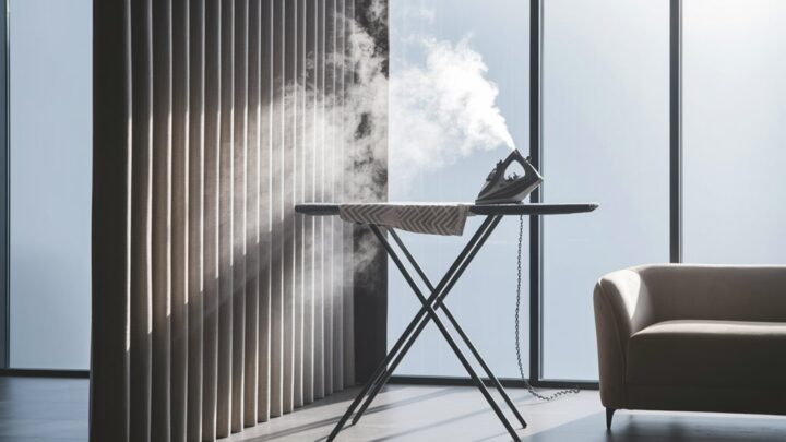 Wygodne Prasowanie Zasłon w Pionie – Jak to Zrobić?